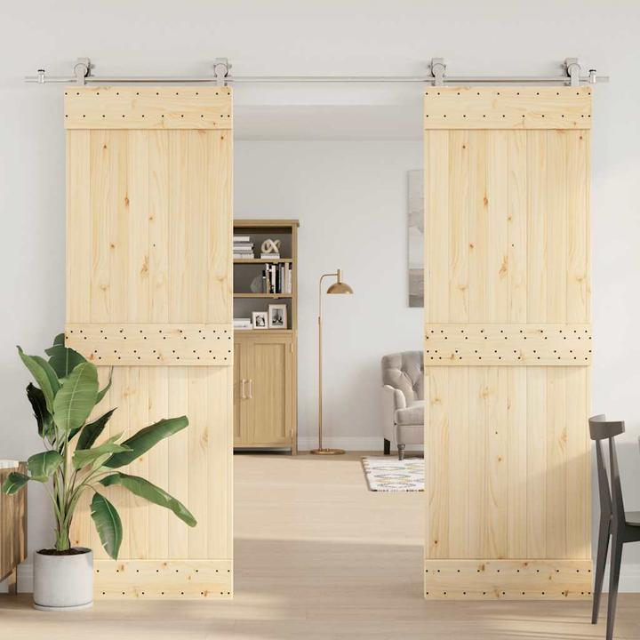 Image du produit VidaXL Supports de dérivation de porte de grange pour rails ronds 4pcs Acier inoxydable