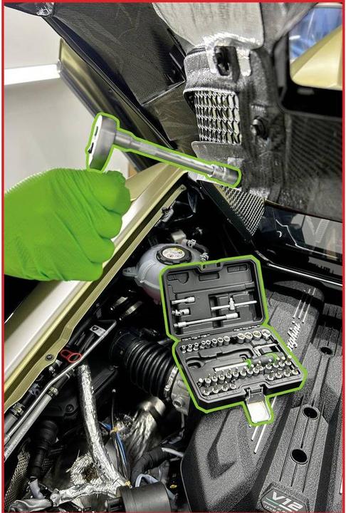 Produktbild KS Tools 512.0048 COMPETITION 1/4 Steckschlüssel-Satz Steckschlüsselsatz 512