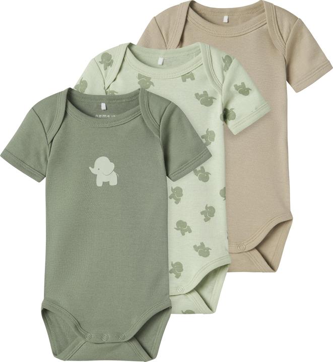 Produktbild Name it Nbmbody 3p Ss Sea Foam Elephant Noos (74)