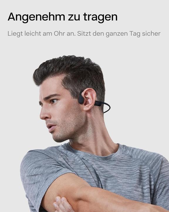 Produktbild Shokz OpenRun Mini Open-Ear-Kopfhörer (Aktive Geräuschunterdrückung, 8 h, Kabellos)