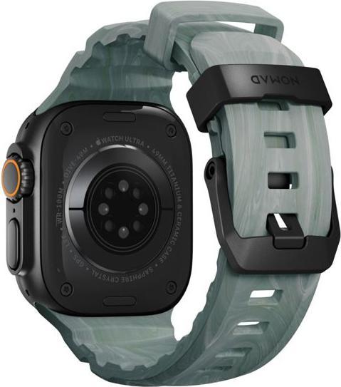 Produktbild Nomad Rocky Point Band 46mm/49mm Sierra Stone Black (FKM-Fluorelastomer, Titan Grad 5)