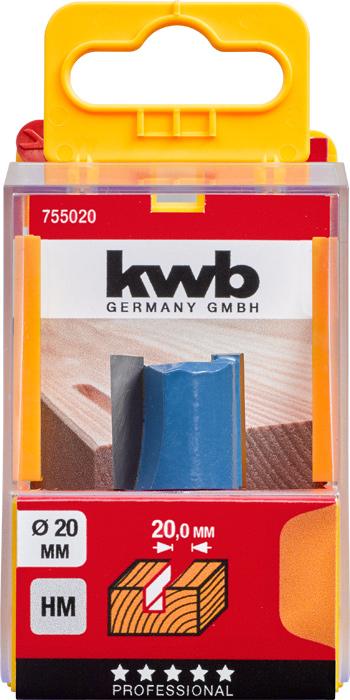 Image du produit kwb Hm Fraise à rainurer 20 Mm