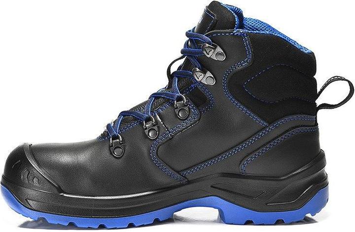 Actual product image Elten Women's safety lace-up boot Lena Mid black blue S3 ESD size 41 (S3, 41)