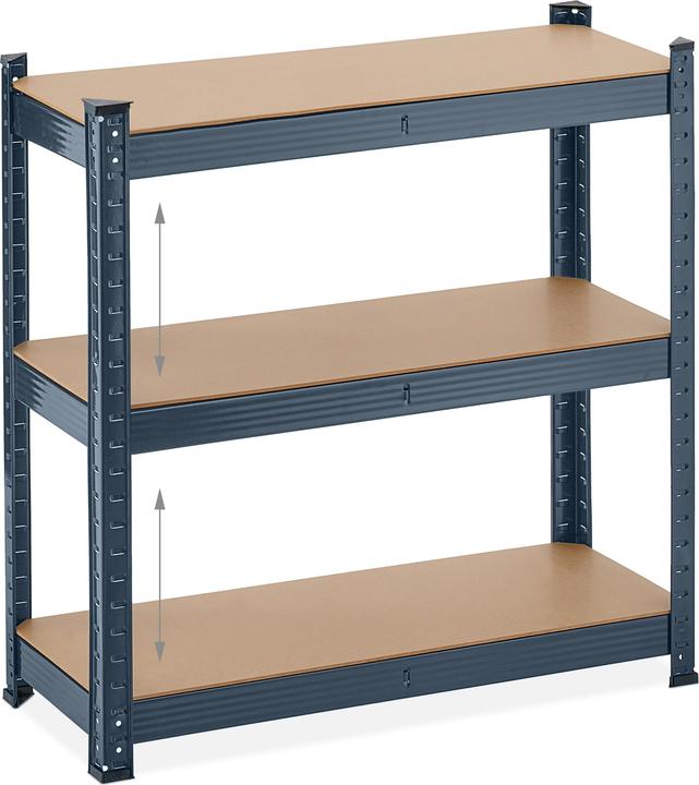 Actual product image Relaxdays Heavy duty shelf
