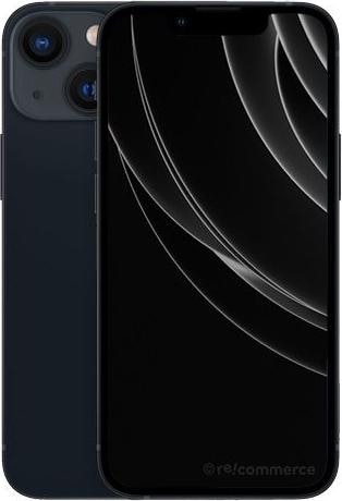 Image du produit Re!commerce iPhone 13 (256 Go, Minuit, Noir, 6.10", 12 Mpx, SIM + eSIM, A / Comme neuf)