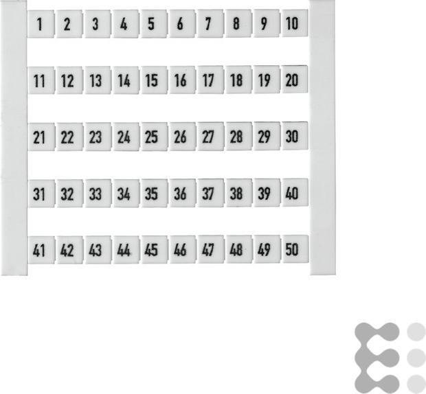 Actual product image Weidmüller Terminal marker