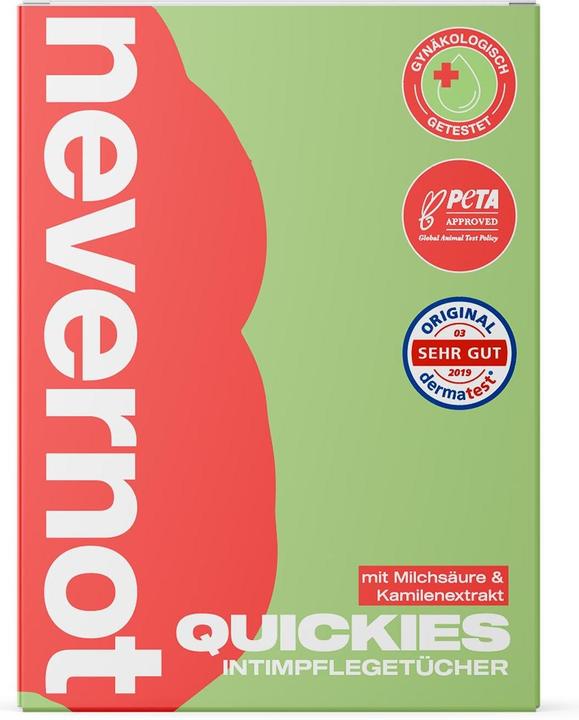 Produktbild NeverNot Quickies (275.63 ml, Intimtücher)