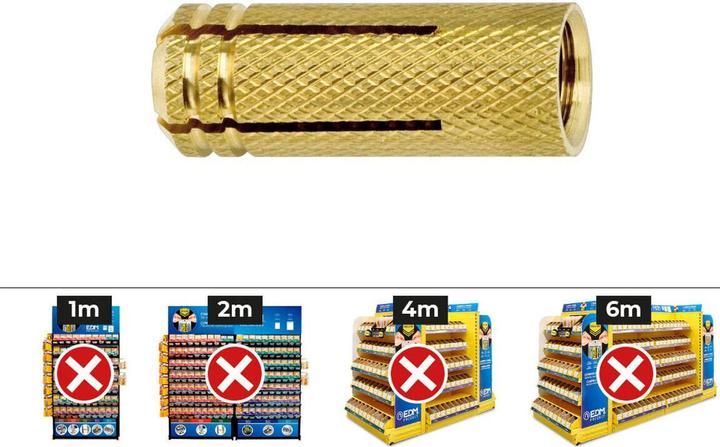 Produktbild Celo Messingdübel ME 4 5x16mm Messing (100 Stk.)