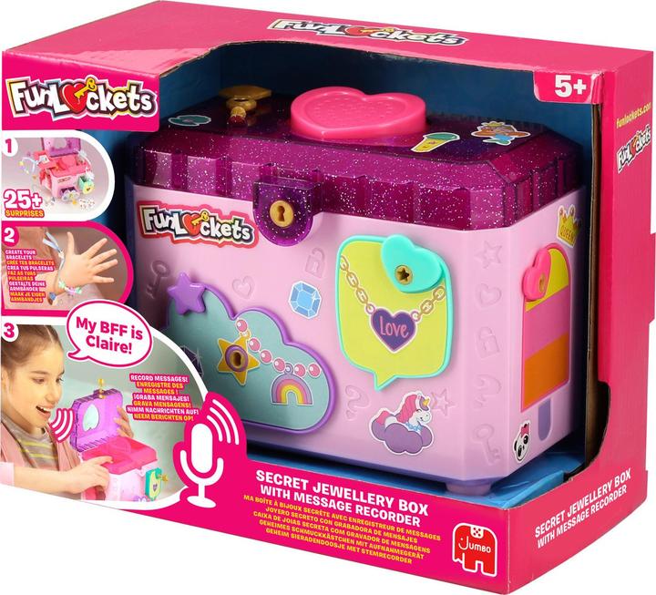 Actual product image Jumbo Funlockets Schmuckkästchen
