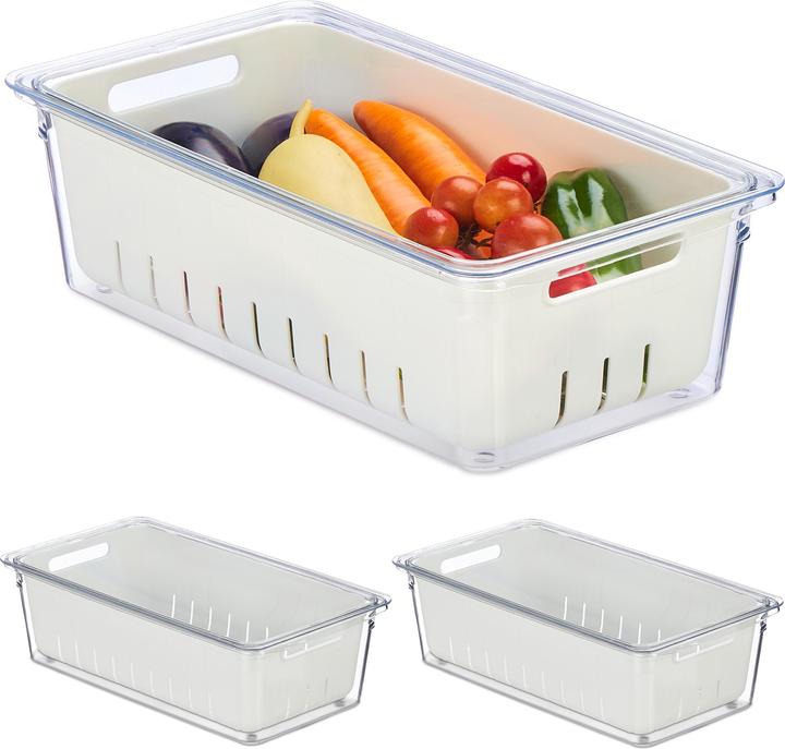Immagine prodotto Relaxdays 3x contenitori-per-frigo