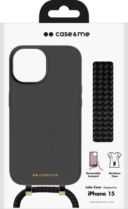 Produktbild Caseme Lola Case Cover mit abnehmbarem Umhängeriemen für iPhone 15 (Apple iPhone 15)