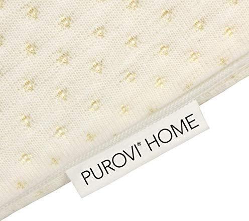 Produktbild Purovin Keilkissen für Bett und Couch (30 x 50 x 60 cm)