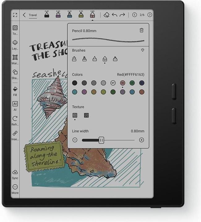 Actual product image Onyx Boox Go Color 7 (Gen II) (7", 64 GB)