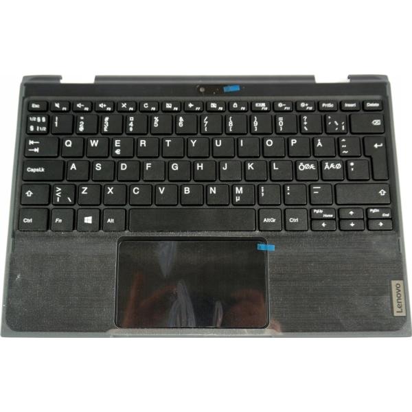 Thumbnail - Lenovo Upper Case w/KB (NORDIC), Notebook Ersatzteile, Schwarz
