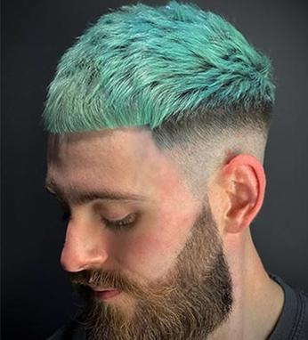 Image du produit Crazy Color Crème colorante permanente pour cheveux numéro 67 Blue Jade 100ml (67)