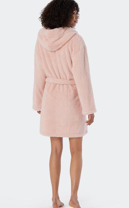 Actual product image Schiesser Teddy Fleece Morgenmantel / Bademantel (L)