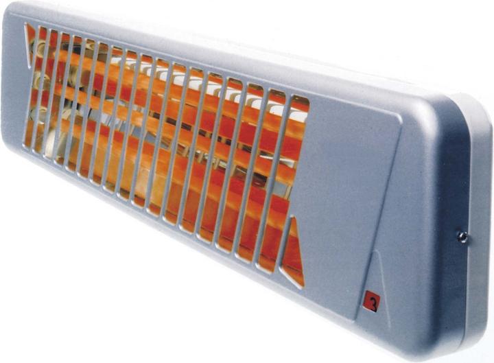 Heller Radiateur à quartz 800W 3 niveaux de chauffage QS 80