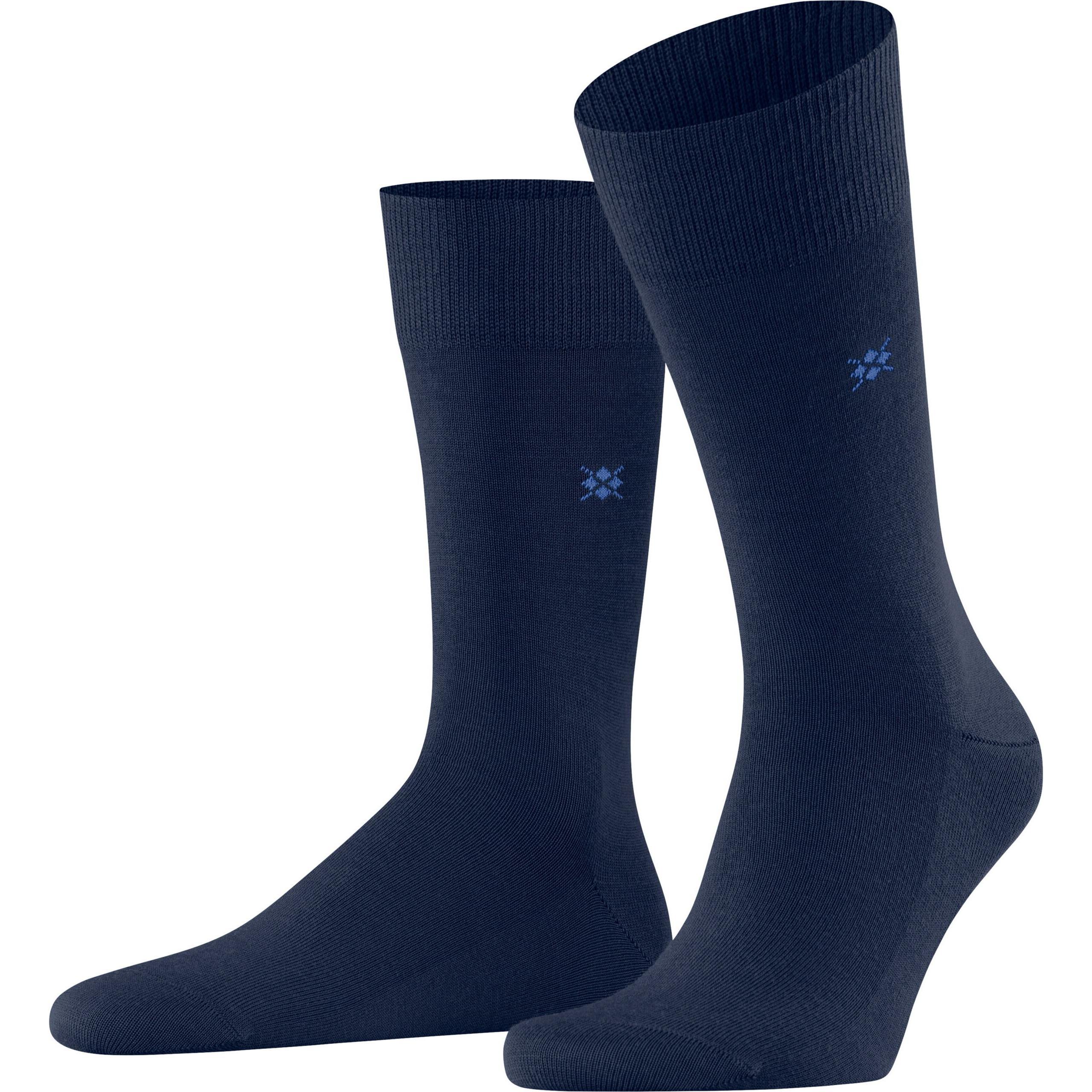 Burlington, Herren, Socken, Leeds So, Blau, (Einzelpack, 40 - 46)