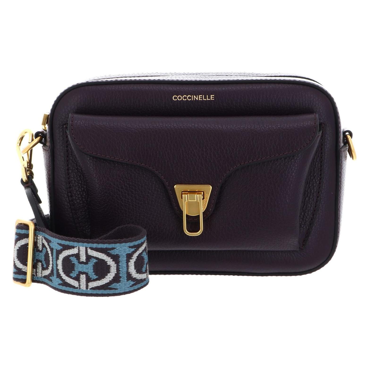Coccinelle, Damen, Handtasche, Beat Soft Ribb Crossbody Bag Grained Leather