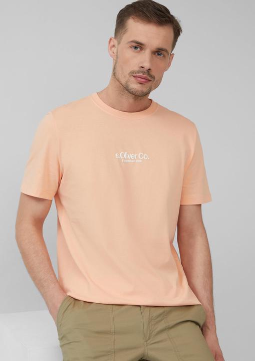 Produktbild S.Oliver T-Shirt T-Shirt aus Baumwolle mit Logo-Print (M)