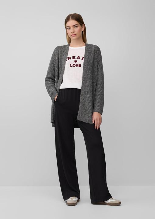 Produktbild s.Oliver Strickjacke Strukturierter Cardigan im Relaxed Fit (40)