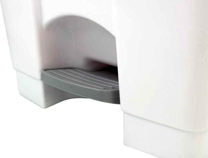 Immagine prodotto Helit Cestino per carta straccia 18 l H331xØ315 mm con bordo maniglia plastica grigio chiaro (18 l)