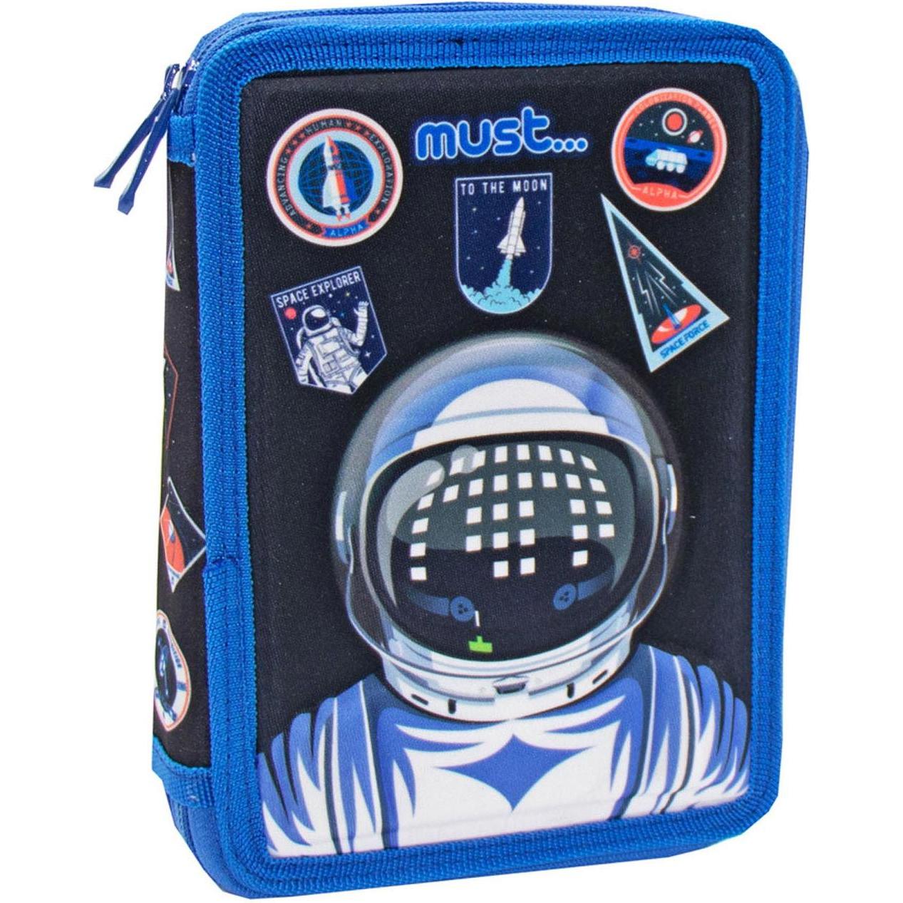 Must, Etui, Gefülltes Federmäppchen Astronaut