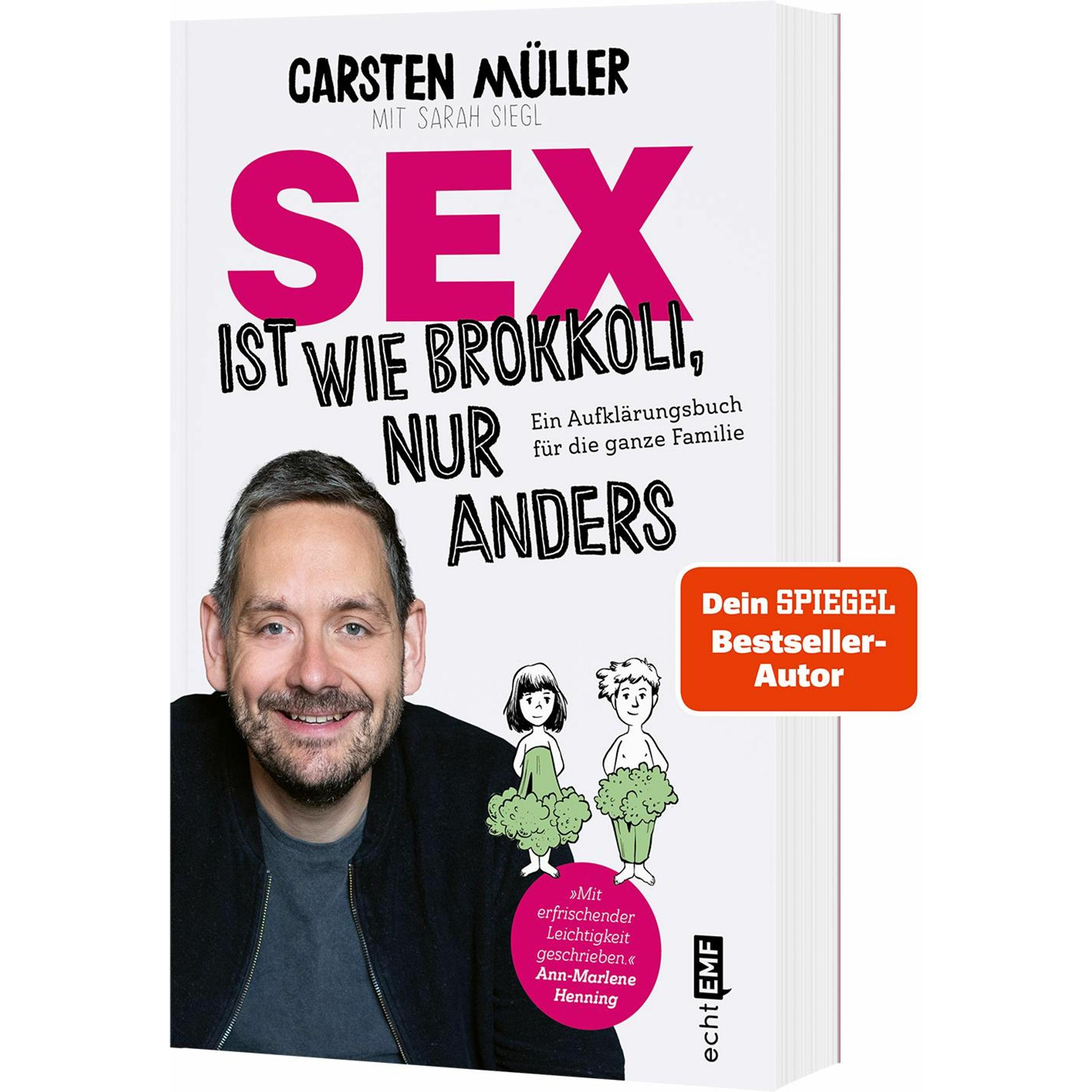 Sex ist wie Brokkoli, nur anders – Ein Aufklärungsbuch für die ganze Familie, Ratgeber von Carsten Müller