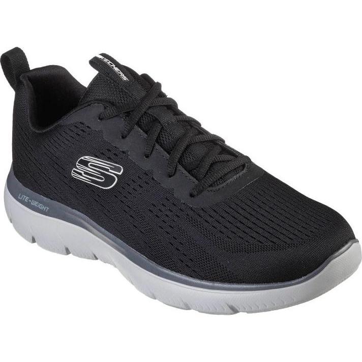 Skechers, Herren, Sneakers, Summits Torre Schuhe, Schwarz, Beige, (45)