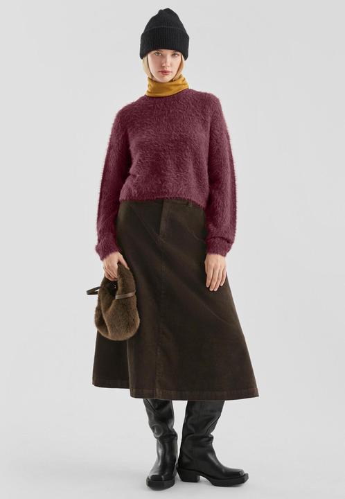 Produktbild s.Oliver Strickpullover Flauschiger Strickpulli (XXL)