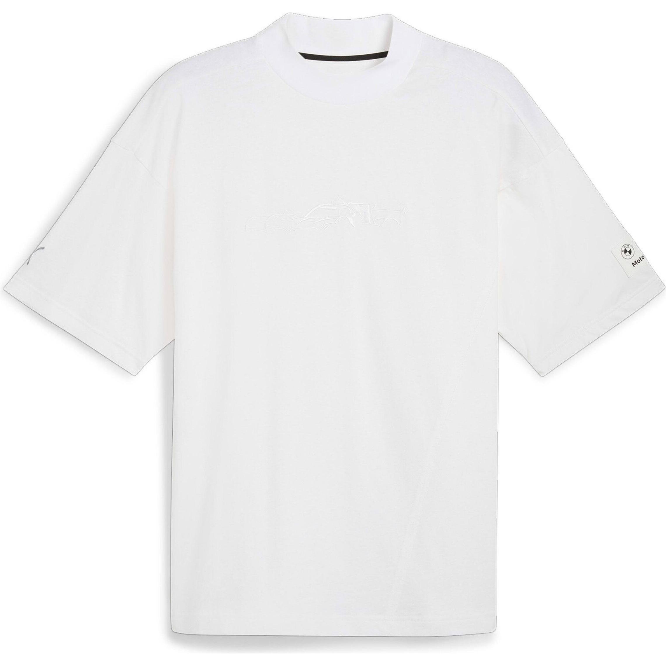 Puma, Herren, Shirt, grafisches t-shirt statement car bmw mms, Weiss, (XL)