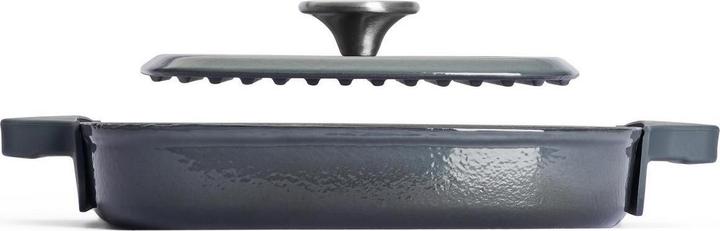 Image du produit Woll Grillpfanne Iron mit Steakpresse Carbon Grey (Poêle à grillades, Fonte)