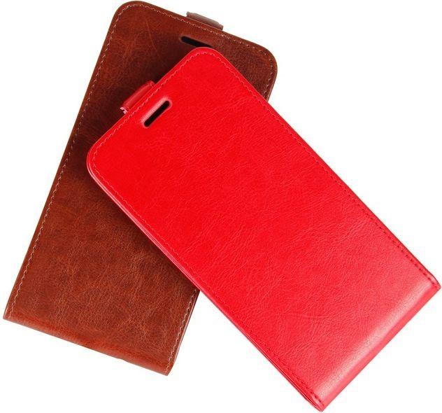 Produktbild MU Classic Crazy Horse Leder Flipcase (OnePlus 5)
