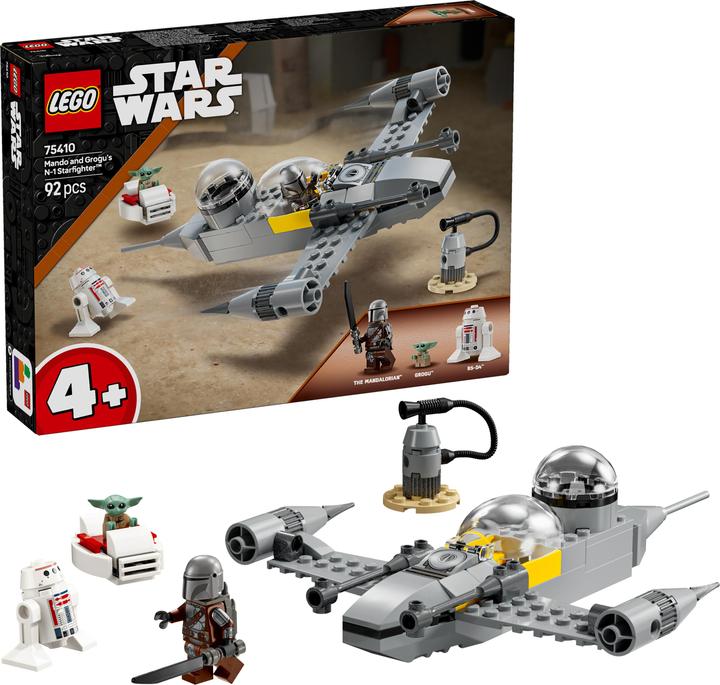 Produktbild LEGO Mandos und Grogus N-1 Starfighter (75410, LEGO Star Wars)