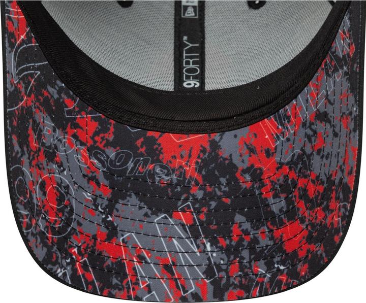 Actual product image New Era 9Forty Strapback Cap - Grime Ac Mailand Schwarz