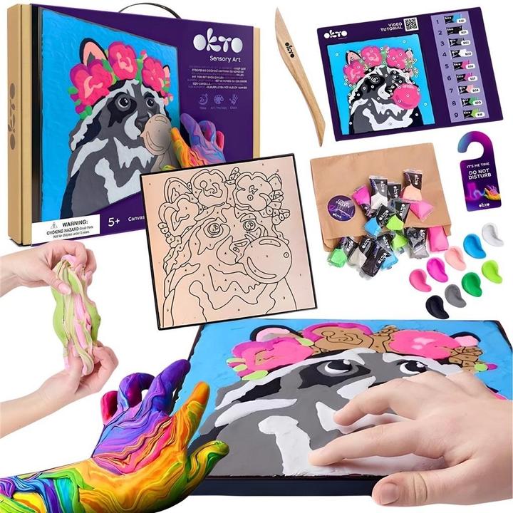 Produktbild Okto 3D Bilderset Waschbär 20002