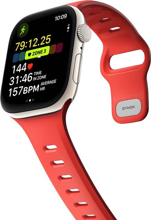 Produktbild Nomad Tempo Band 46mm Coral (Kunststoff, Rubber)