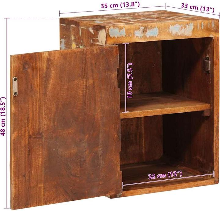 Immagine prodotto vidaXL Nachttisch (35 x 33 x 48 cm)