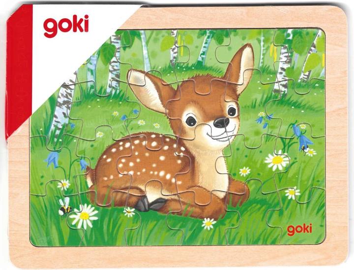 Image du produit Goki Puzzle à assembler Animaux de la forêt