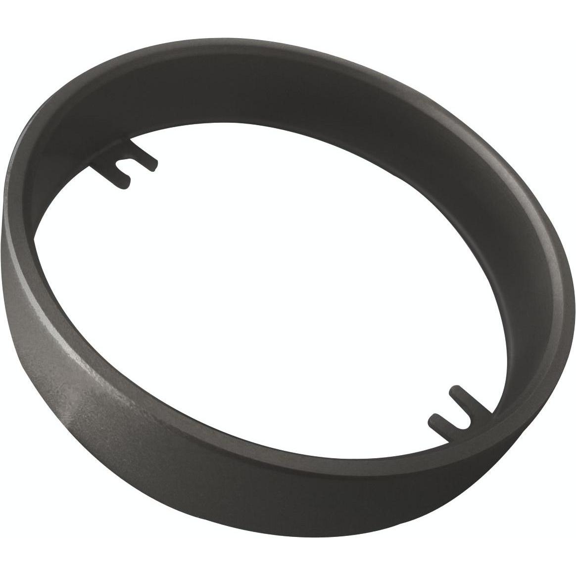 L&S, Zubehör Beleuchtung, Aufbauring rund ø 40mm, H 14mm für Einbauleuchte Nube 58 schwarz