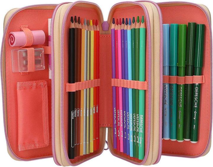 Immagine prodotto Top Model Topmodel - Triple Pencil Case GIRL POWER - Beige (413282)