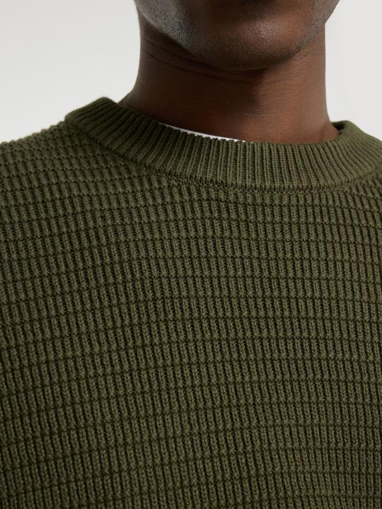 Immagine prodotto Selected Homme Maglia testurizzata con scollo rotondo (XXL)