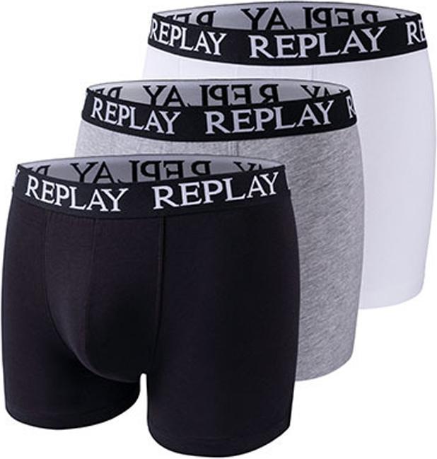 Produktbild Replay Logo Boxershorts (3er Pack) (M, 3er Pack)