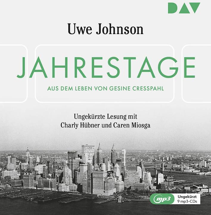 Immagine prodotto Anniversari. Dalla vita di Gesine Cresspahl (Uwe Johnson, Tedesco)