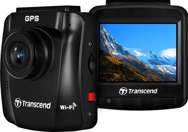 Image du produit Transcend DrivePro 250 (Écran intégré, Récepteur GPS, Bluetooth, Microphone intégré, WQHD)