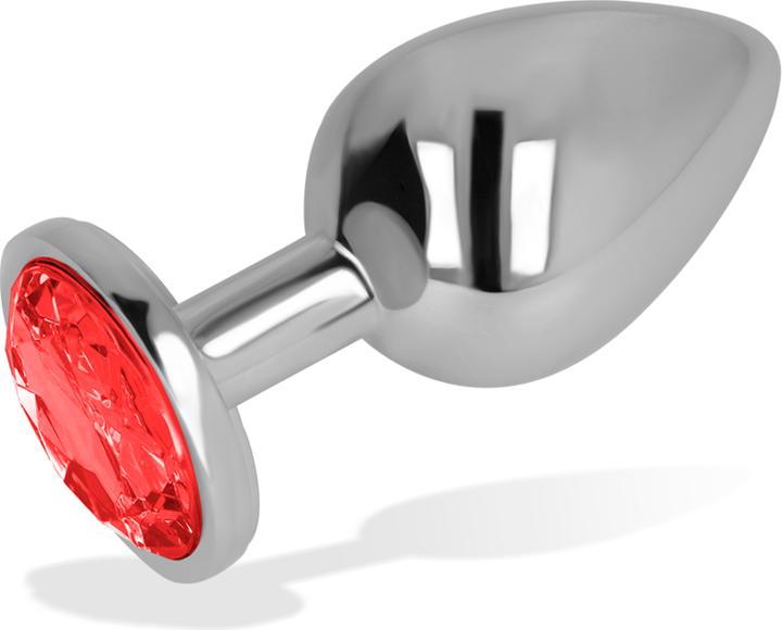 Produktbild Ohmama Anal Plug Metal Red 9 cm