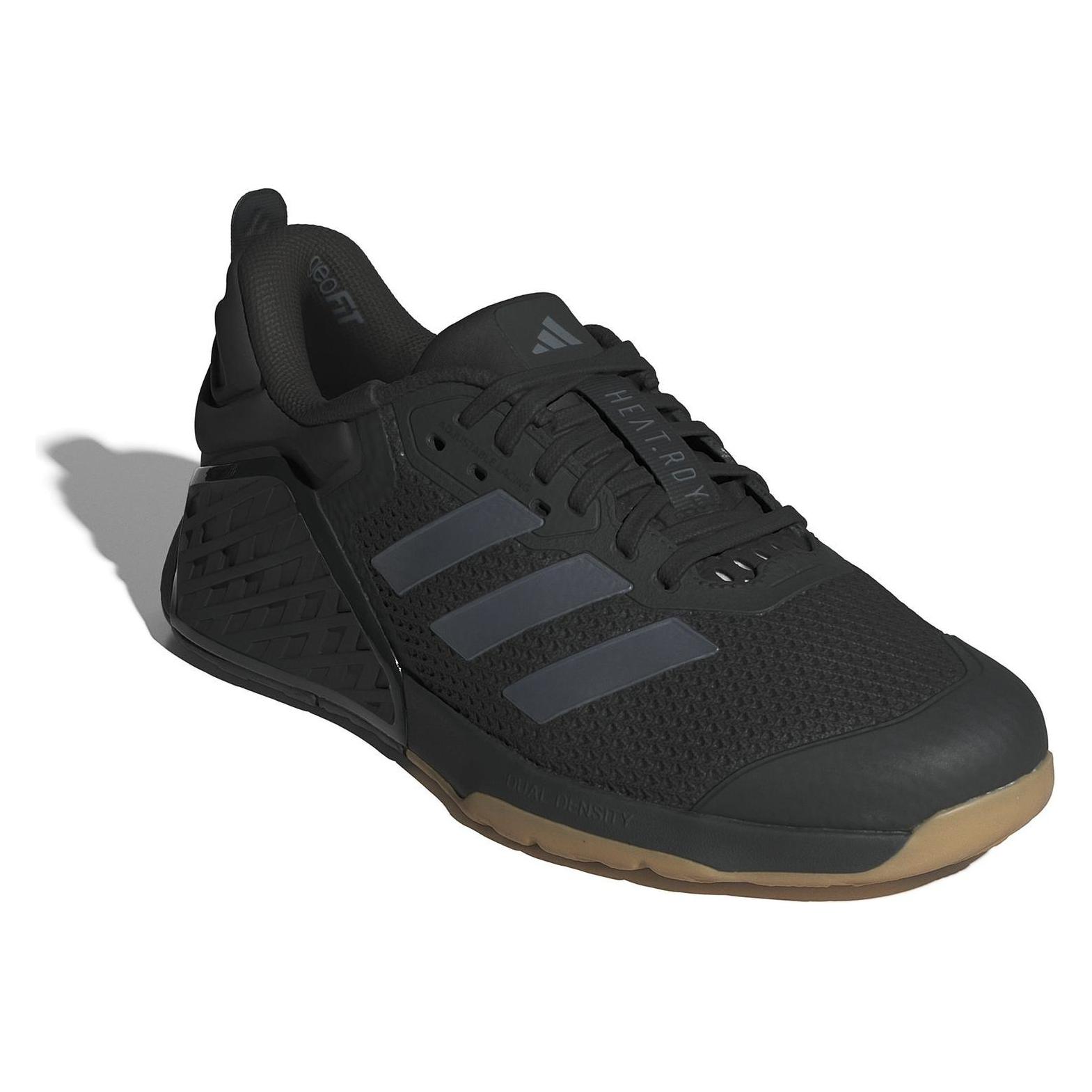 Adidas, Damen, Hallenschuhe, Dropset 3 Trainer W - Cblack/grefou/grefou (40), Schwarz, Grau