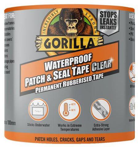 Image du produit Gorilla Ruban adhésif Patch & Seal 2,4m, transparent (100 mm)