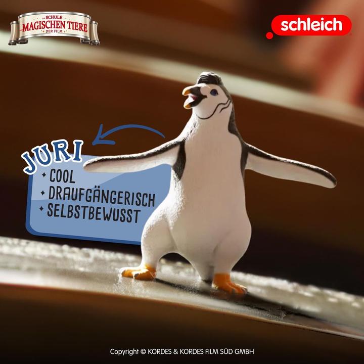 Actual product image Schleich Yuri the penguin