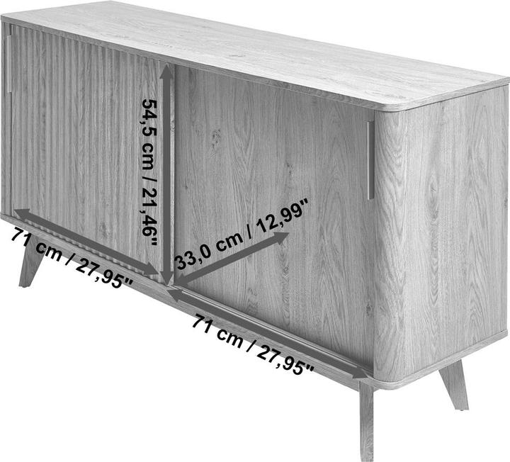 Produktbild Novel Wave (148 x 39.80 x 76 cm)